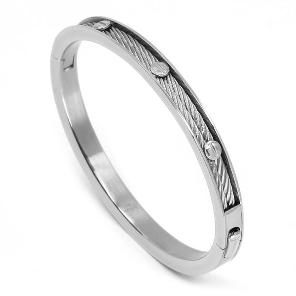 FOREVER STEEL BANGLE