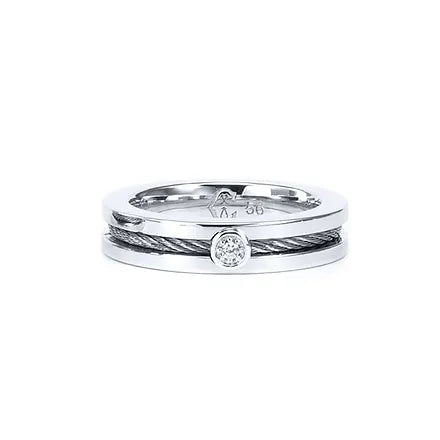 ENGAGEMENT SILVER RING