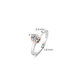 Solitaire Rose Gold Set Ring