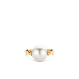 Round Pearl Center Ring