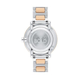 Movado Bold Mid-Size Two-Tone Rose Gold Watch