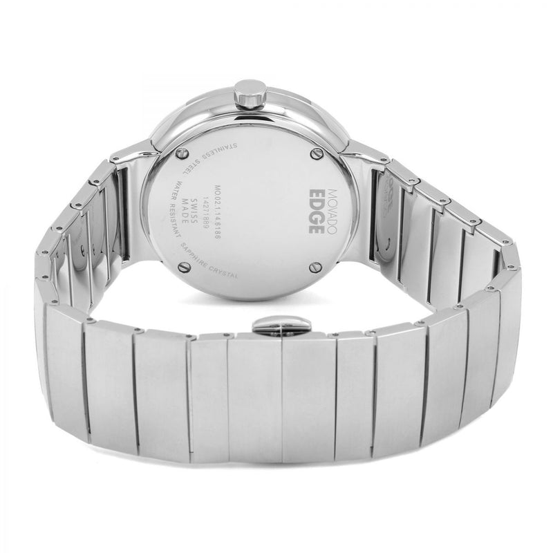 Movado edge stainless clearance steel