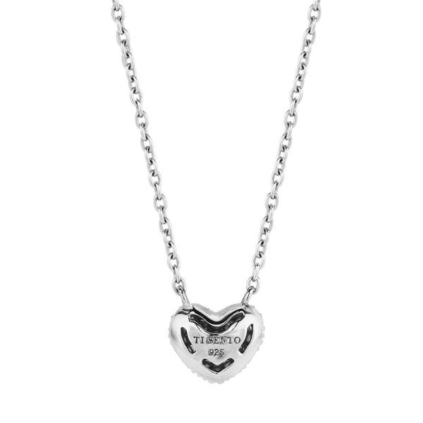 Pave Heart Necklace