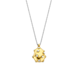 Mother of Pearl Doublets Nugget Necklace