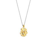 Mother of Pearl Doublets Nugget Necklace