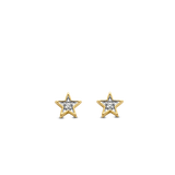 Pave Stars Stud Earrings