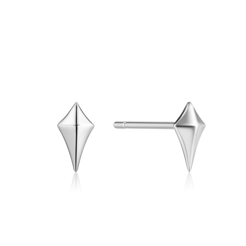 Diamond Shape Stud Earrings