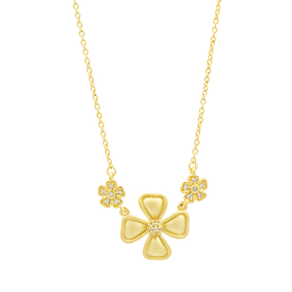 Harmony Flower Pendant Necklace