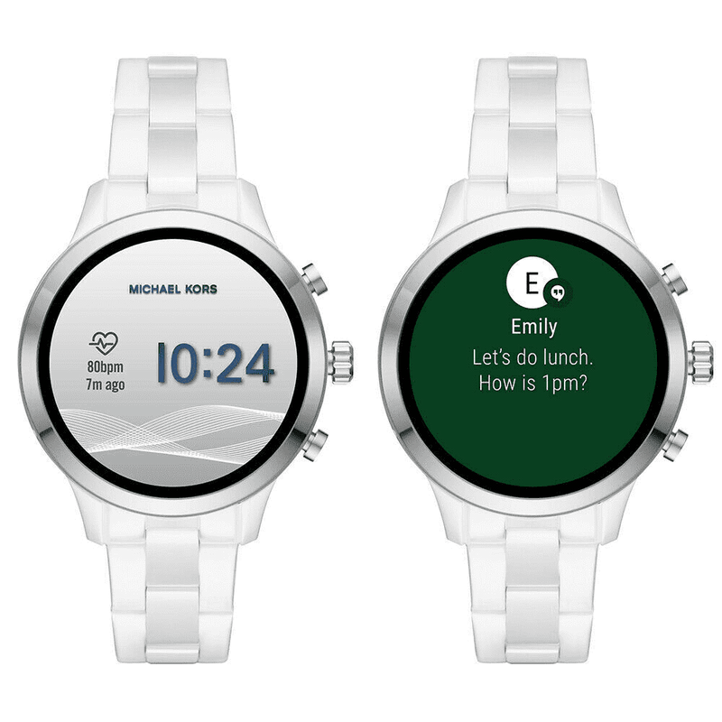 Michael kors runway smartwatch top iphone