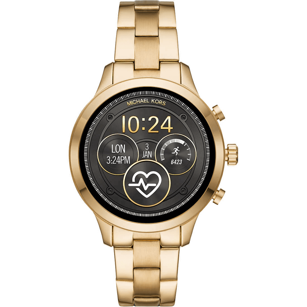 Michael Kors Gen 4 Runway Gold Tone Smartwatch Alberto Co