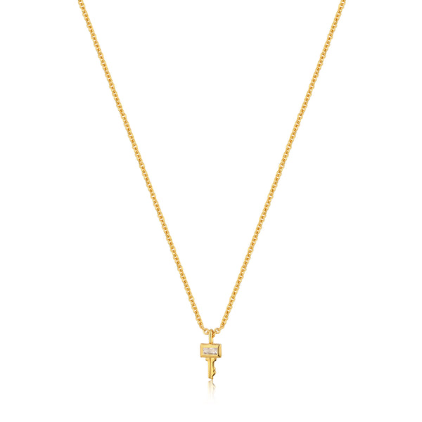 Gold Key Necklace