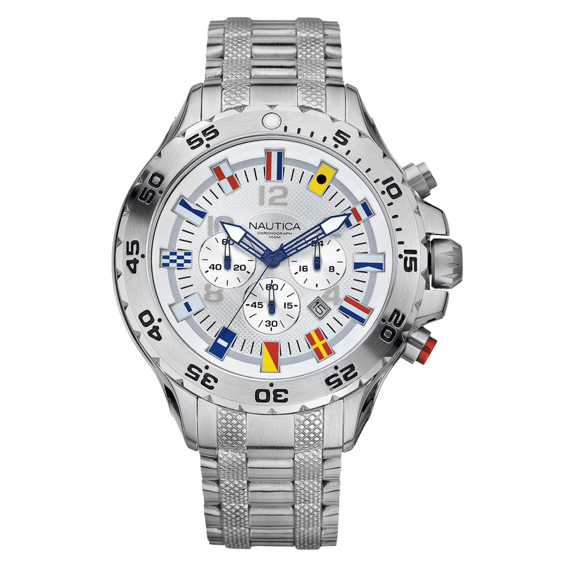 Nautica NST Chronograph Flags Watch Alberto Co